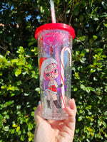 Ashy Anne Christmas Glitter Tumblers