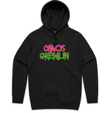 Ashy Anne CHAOS GREMLIN Hoody - Purple/Orange/Green/Magenta on Black