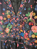 LPD - Size 14 Black and Floral Dress Unworn No Tags A4