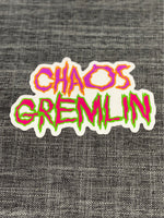 Ashy Anne CHAOS GREMLIN Sticker
