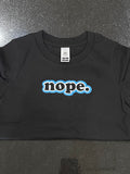 CLEARANCE Ashy Anne BLUE NOPE Infant/Kids Shirt